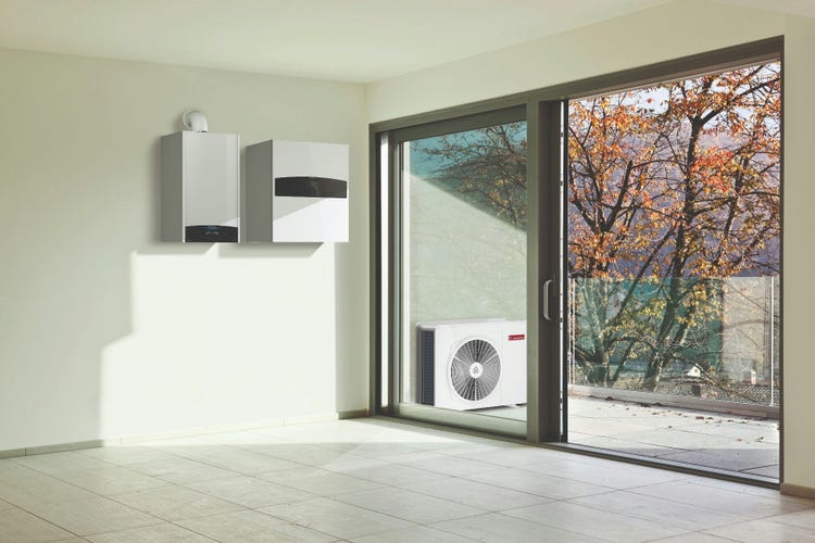 Genus One Hybrid S NET R32 | Sistema ibrido splittato Ariston