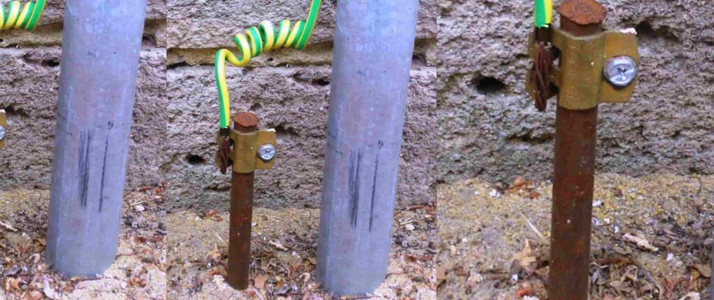 elektroda di dalam tanah