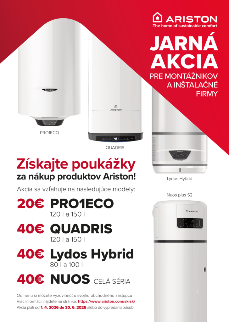 Promo akce „Ariston – Jar 2026“