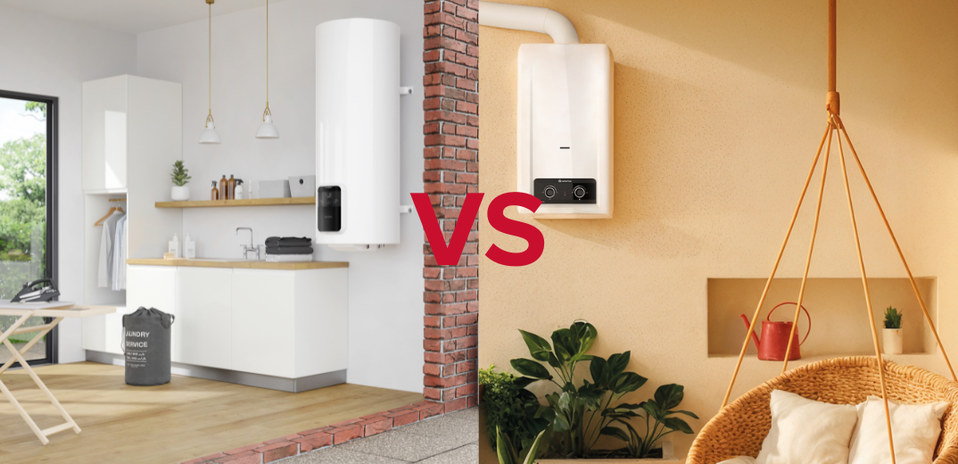 Bomba de calor VS calentador a gas