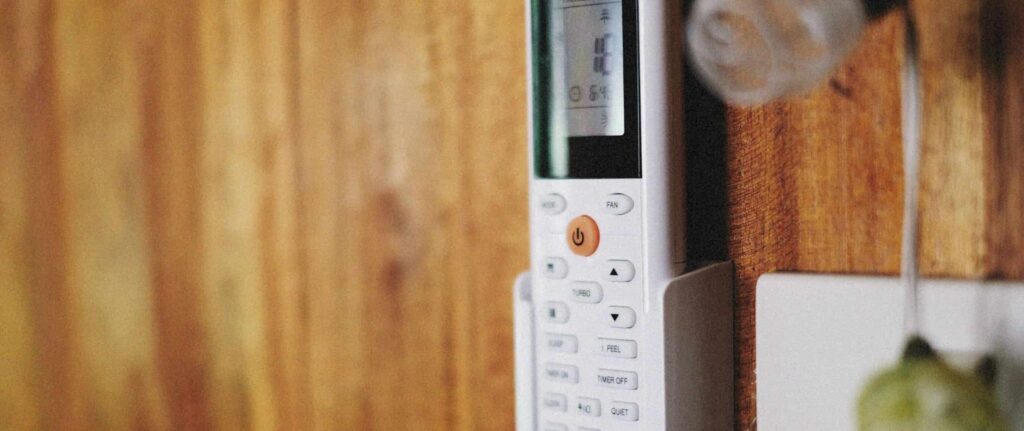 remote ac dengan indikator suhu 18 derajat celcius