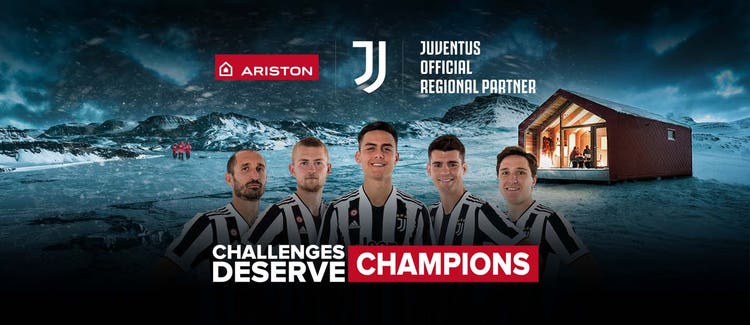 TWO FAMOUS ITALIAN BRANDS UNITE WITH ONE VISION AND MISSION, ARISTON BECOMES JUVENTUS’ OFFICIAL REGIONAL PARTNER