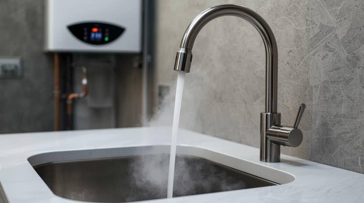 ¿Por qué mis radiadores están calientes pero no tengo agua caliente?