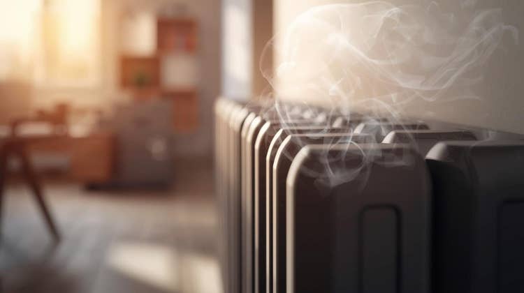 ¿A qué temperatura debe estar el agua de los radiadores?
