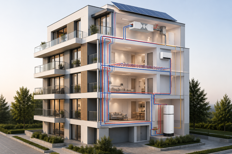 Tendencias en las instalaciones térmicas de los nuevos edificios: criterios de diseño en 2026