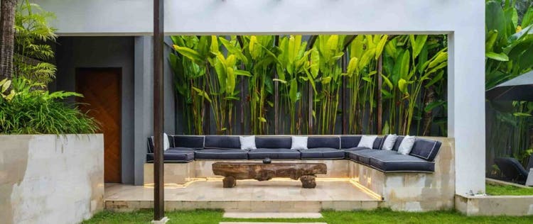 teras modern minimalis mewah