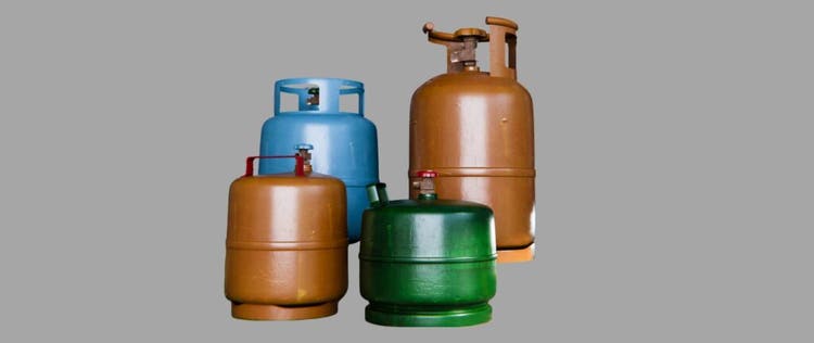 berbagai jenis tabung gas