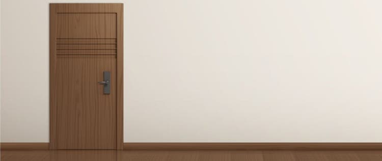 pintu kayu klasik