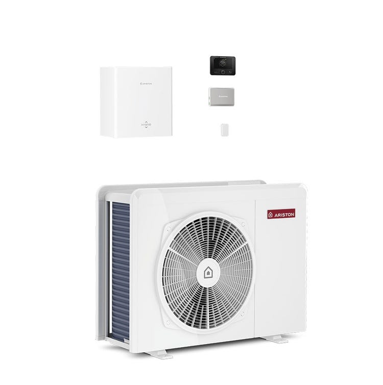 System hybrydowy Nimbus M Hybrid Universal Net R32 pompa ciepła do integracji z istniejącym systemem CO