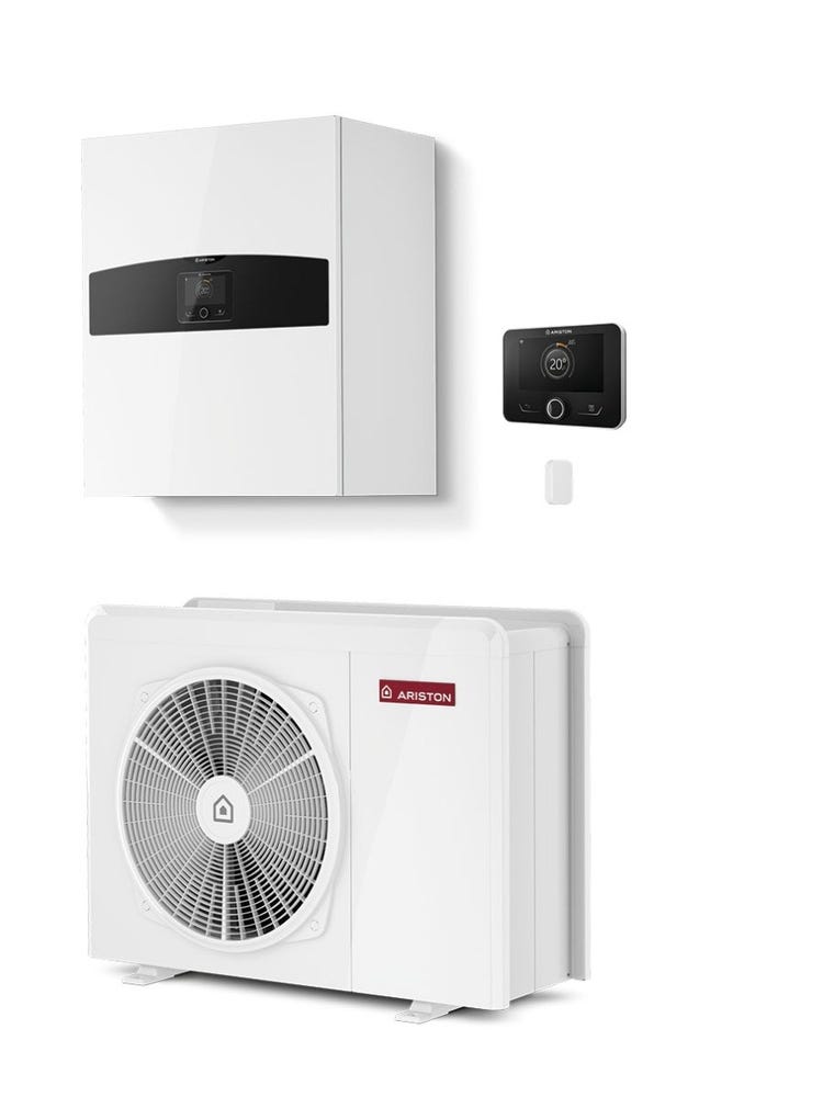 System hybrydowy Nimbus S Hybrid Net R32 pompa ciepła do integracji z istniejącym systemem CO
