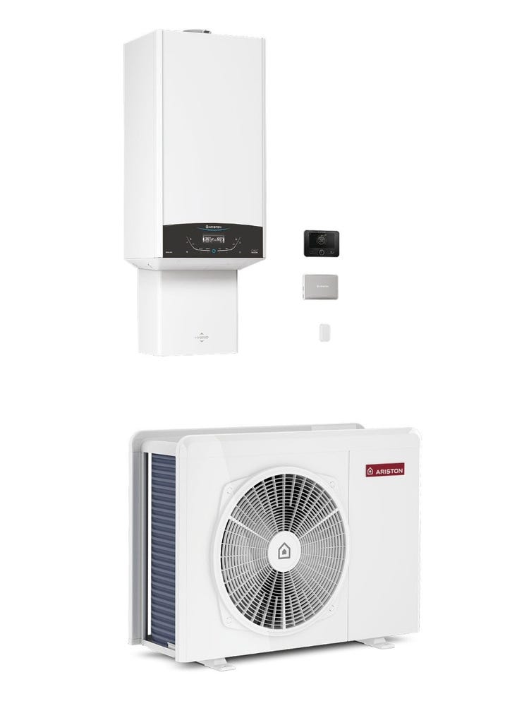 Genus One Hybrid Plus Net R32, system hybrydowy kocioł kondensacyjny z pompą ciepła i sterowaniem WiFi