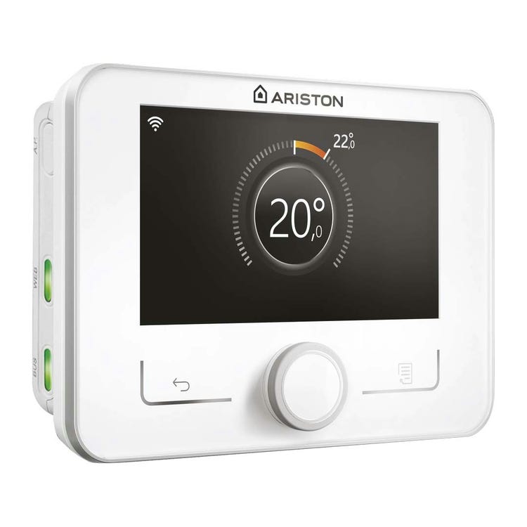 Biały sterownik systemowy Sensys HD white - lewa strona