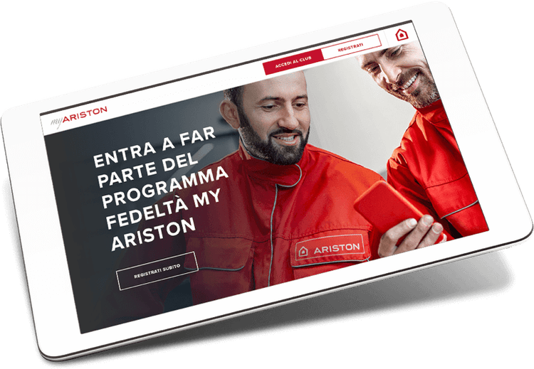 My ariston tablet site