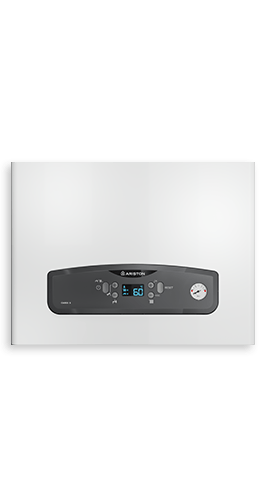 Centrală termică Ariston Cares S 24 / Cares S 30 focus pe panoul de control