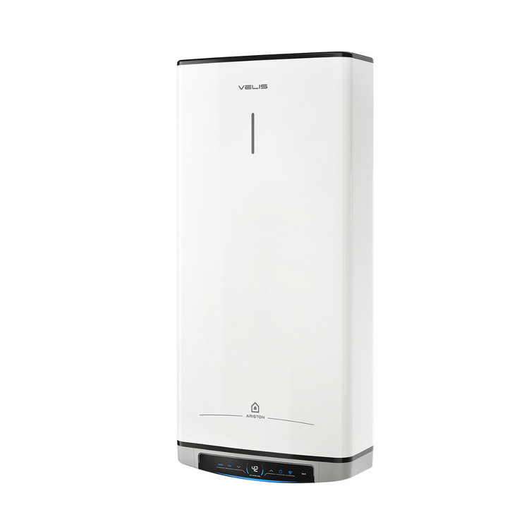 Boiler electric pentru apă caldă Ariston Velis Dune Wifi - vedere frontal stanga
