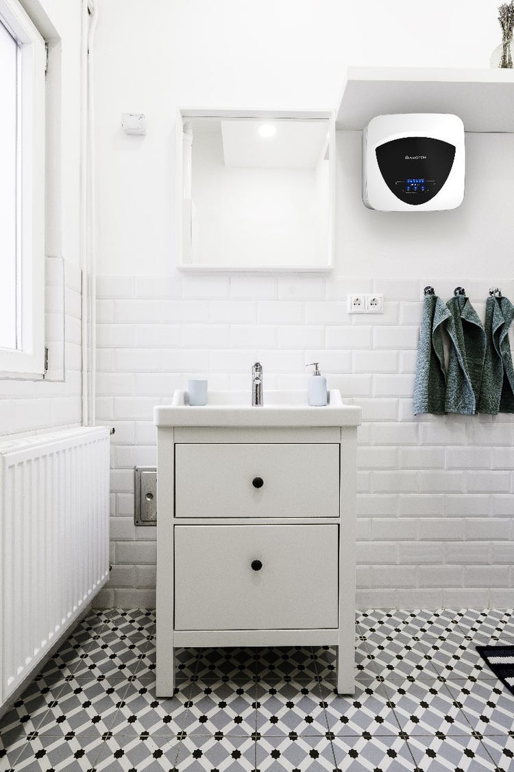 Încălzitor de apă electric Ariston ANDRIS ELITE WIFI - montat sub chiuvetă în baie