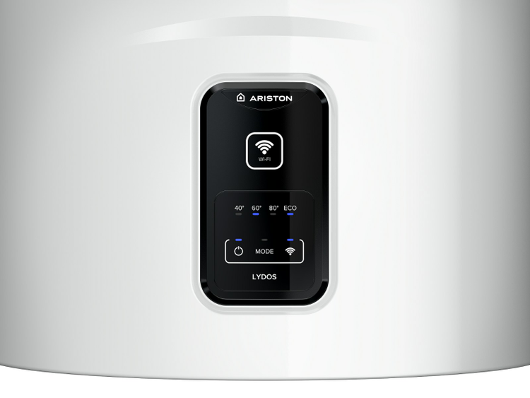 Boiler electric Ariston Lydos Wi-Fi - panou de comandă