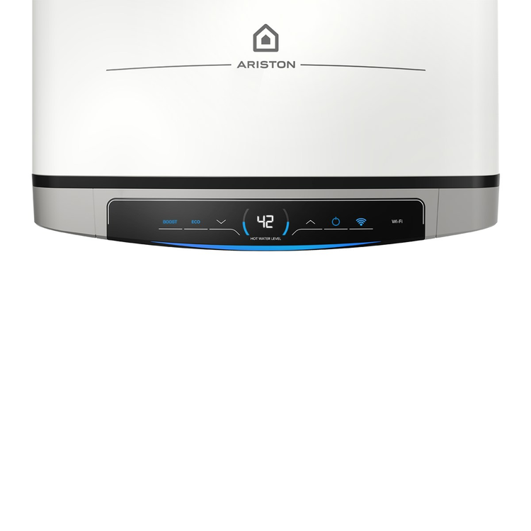Boiler electric pentru apă caldă Ariston Velis Dune Wifi - vedere panou comanda