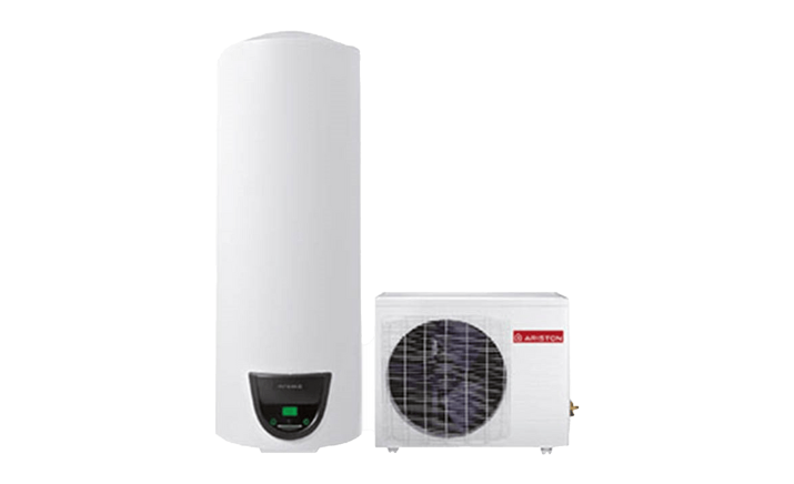 Pompă de căldură pentru apă caldă Ariston Nuos Split Inverter Wi-Fi WH - vedere frontală