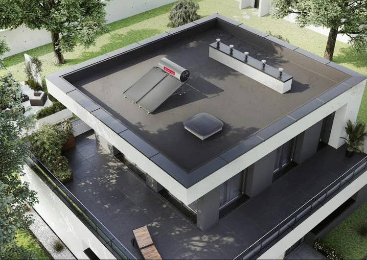 Lý do chọn máy nước nóng năng lượng tấm phẳng Ariston