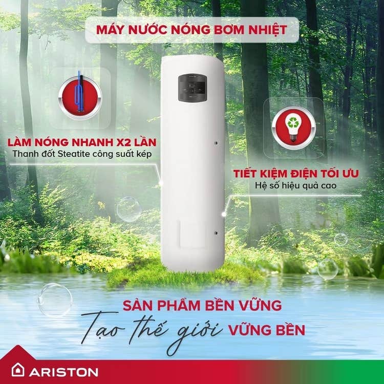 Nguyên lý hoạt động của bình nước nóng bơm nhiệt