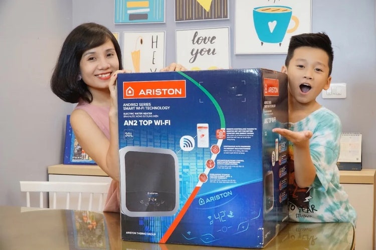 Bước tiến ngoạn mục của Ariston với bình nước nóng tích hợp Wi-Fi – Khẳng định chất lượng vượt trội tại Việt Nam