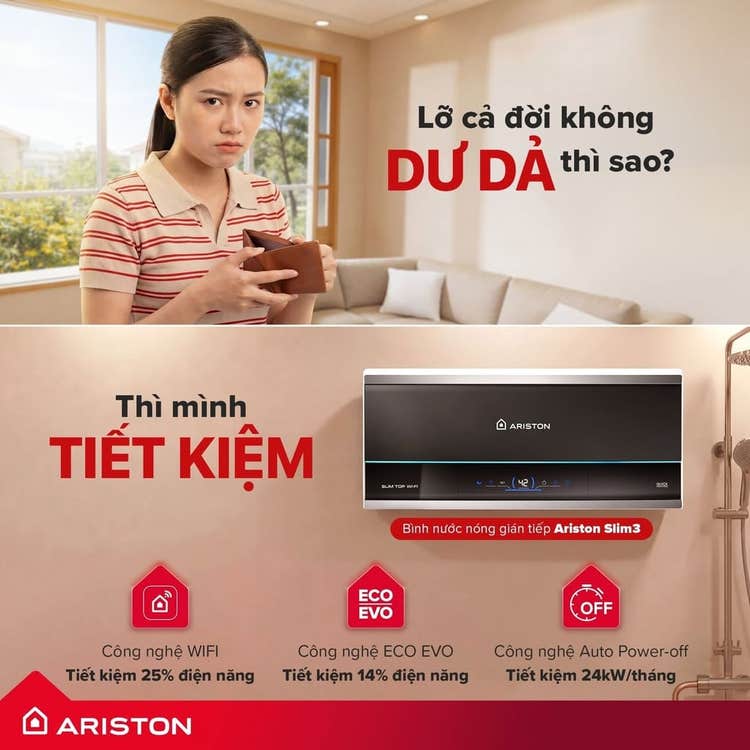 Tìm hiểu công nghệ bình nóng lạnh thông minh Ariston TOP WIFI