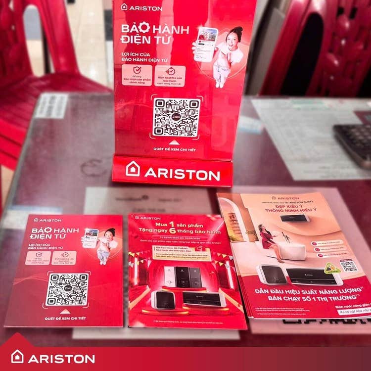 Tra cứu bảo hành Ariston qua các kênh hỗ trợ chính thức