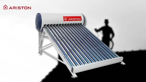 Ariston hỗ trợ lắp máy nước nóng năng lượng mặt trời miễn phí