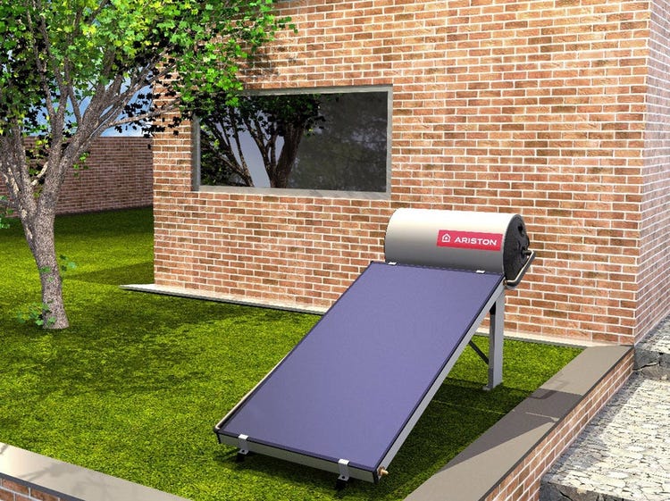 Cách bồn nước năng lượng mặt trời phụ hoạt động